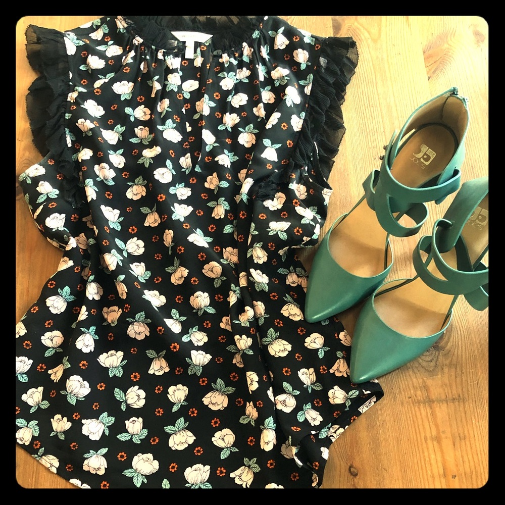 Beautiful Rebecca Taylor Silk sleeveless blouse